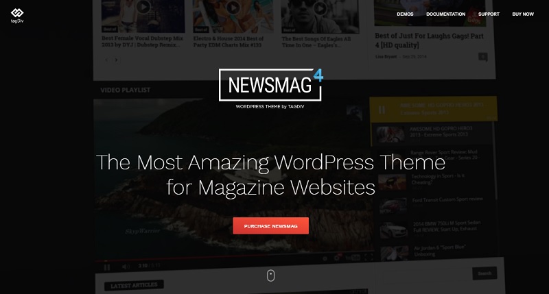 Newsmag 4 theme