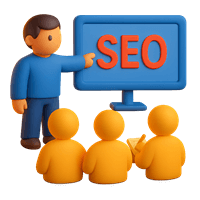 đào tạo seo icon