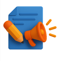 dịch vụ content marketing icon