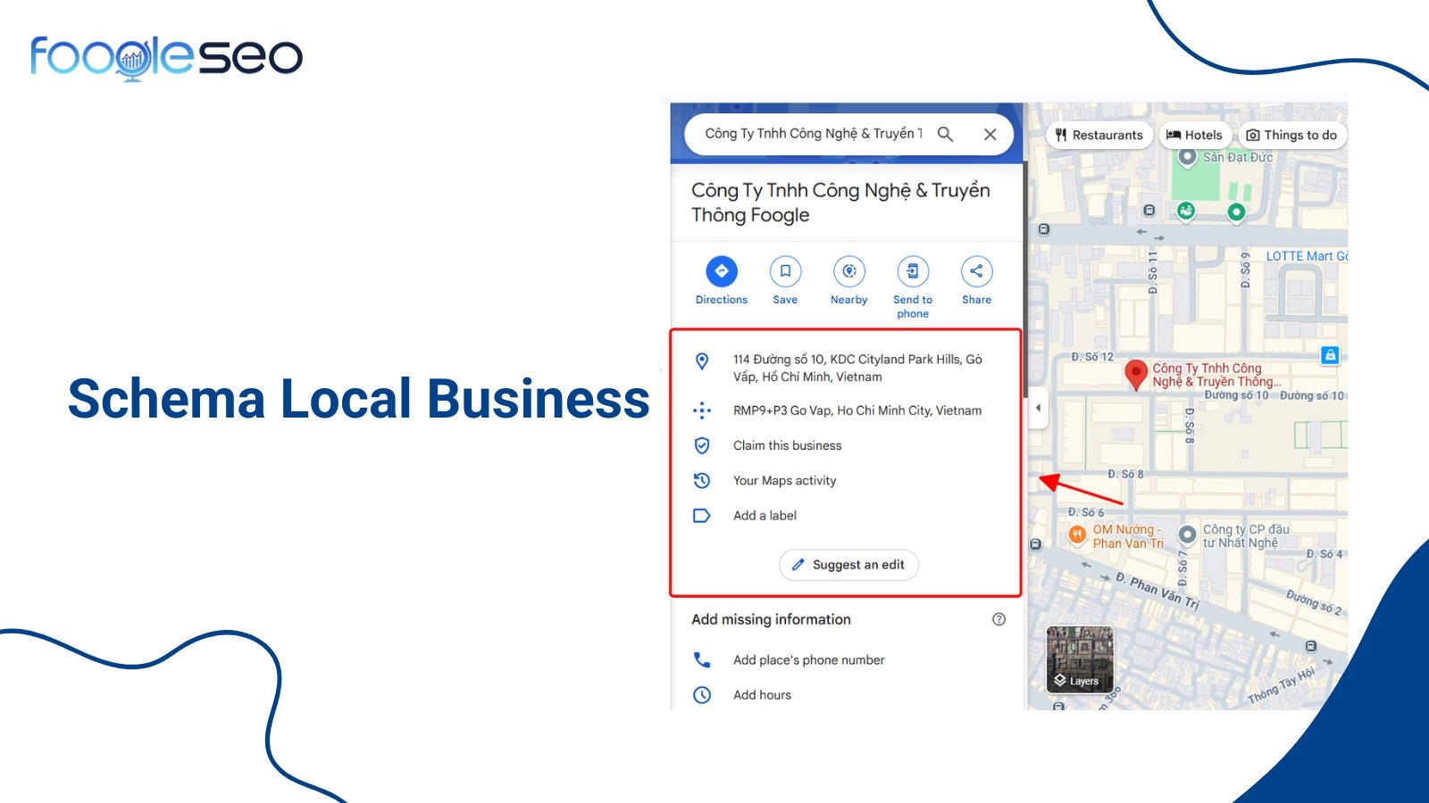 Schema Local Business