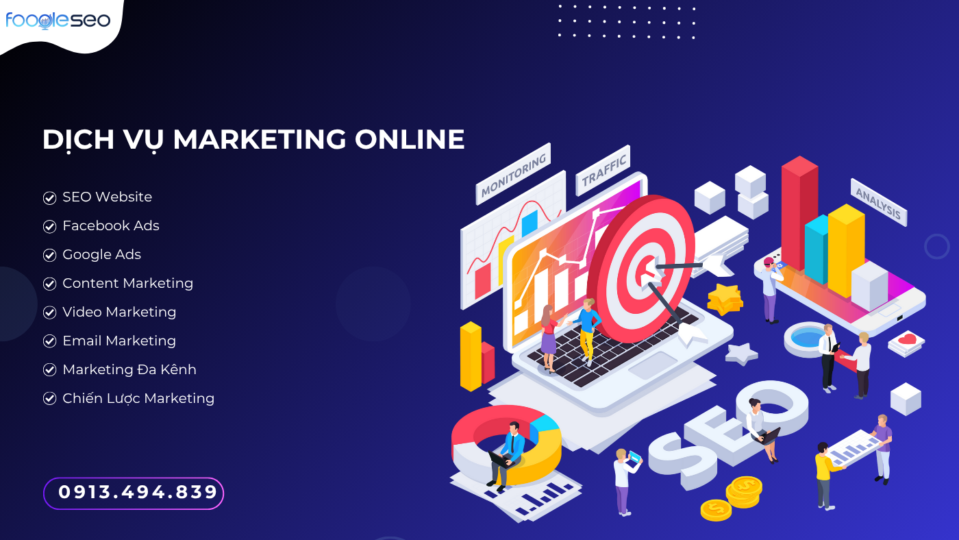 Dịch vụ marketing online tổng thể
