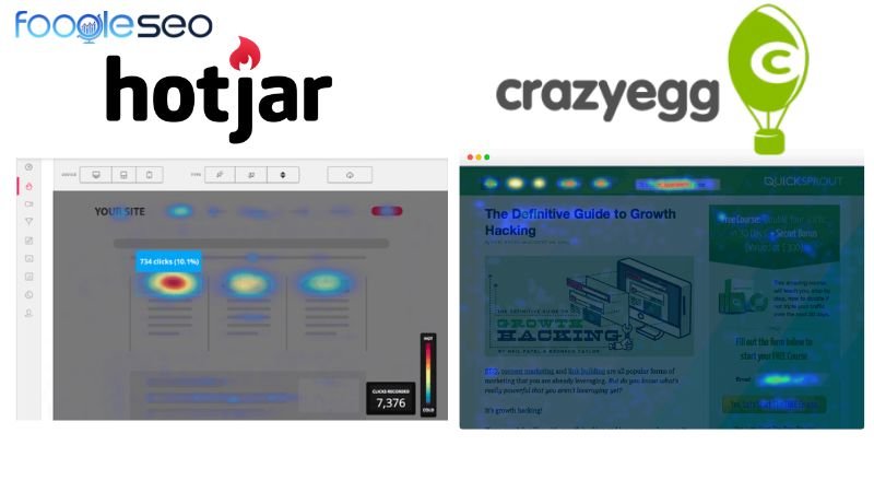 Crazy Egg & Hotjar