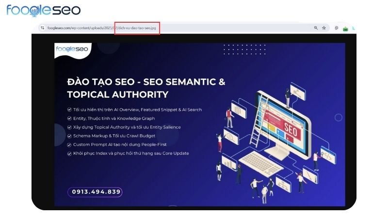 Đặt tên file ảnh chuẩn seo