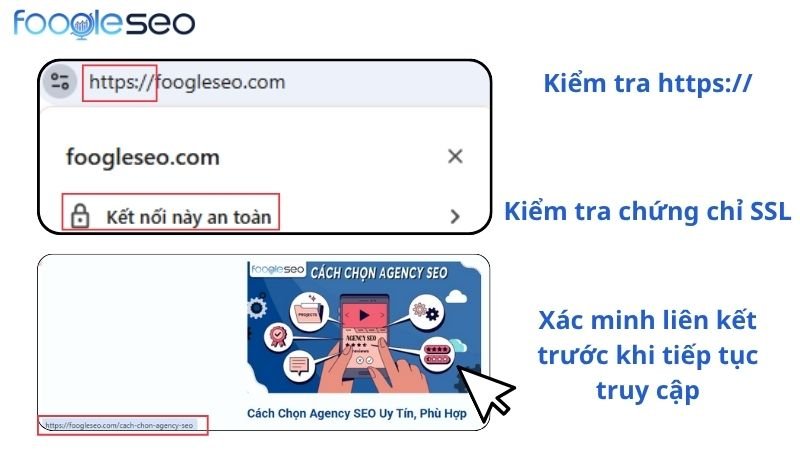 đường dẫn địa chỉ URL an toàn