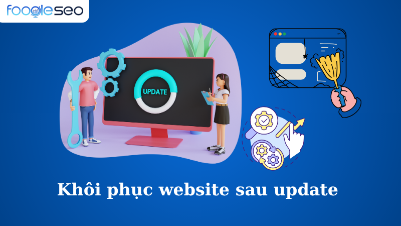Khôi phục website sau update