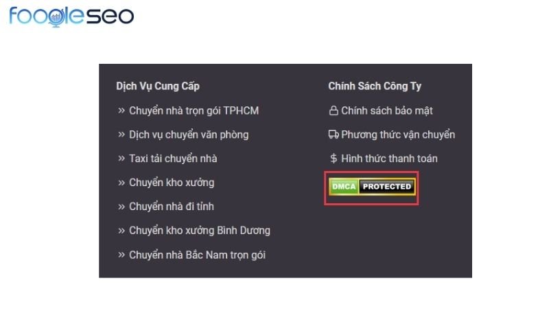 Kích hoạt và xác nhận DMCA trên website
