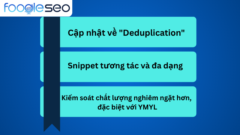 Những cập nhật mới nhất về Featured Snippet