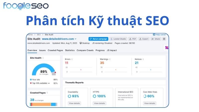 Phân tích Kỹ thuật (Technical SEO)