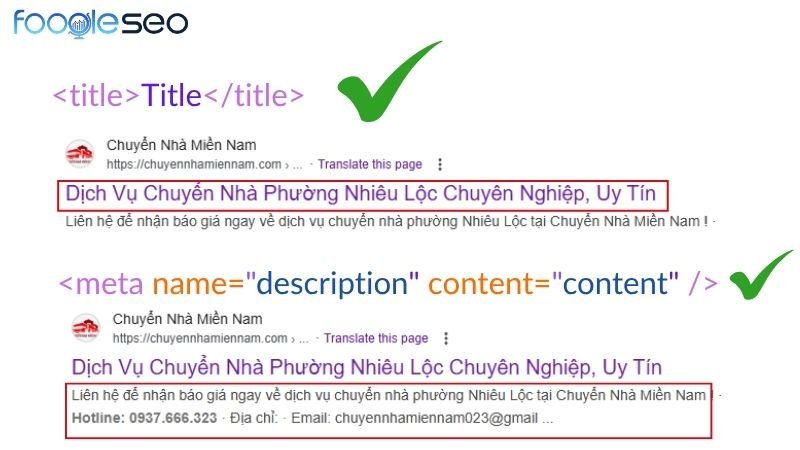 Tối ưu Meta Title và Meta Description