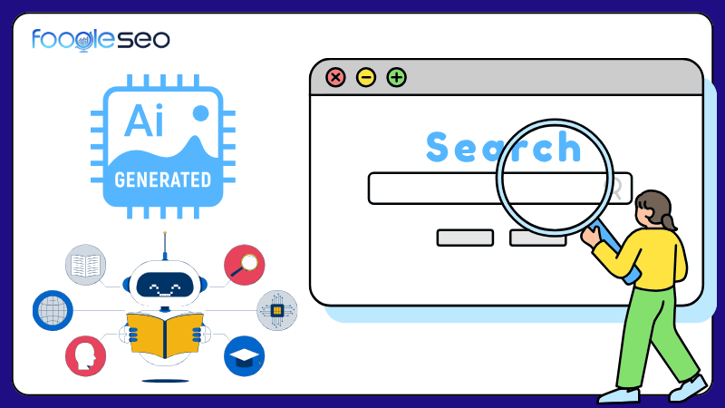 AI Search sử dụng AI generated và mô hình ngôn ngữ lớn