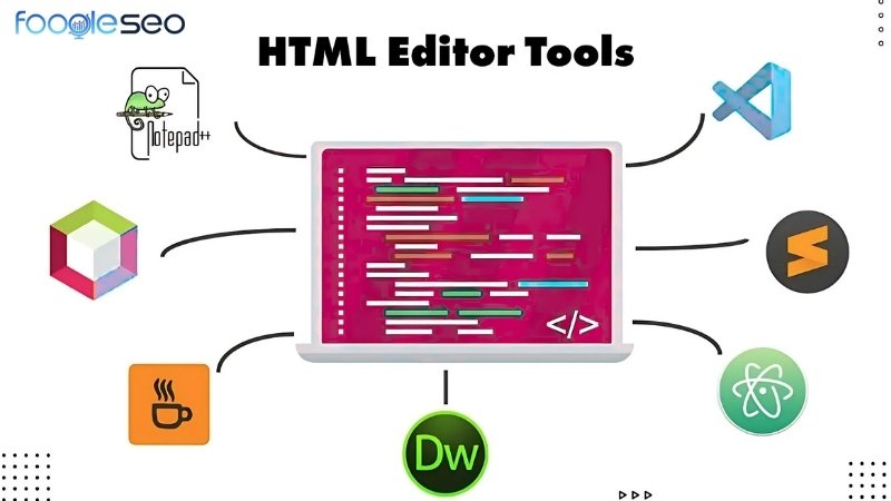 Các công cụ học html đơn giản