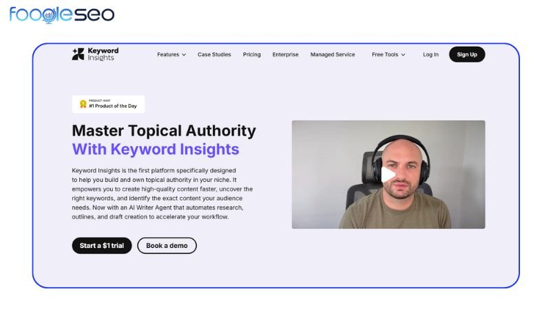 Công cụ gom nhóm từ khóa Keywords Insights