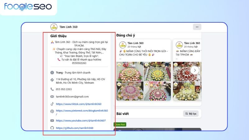 Đồng bộ thông tin NAP trên các nền tảng