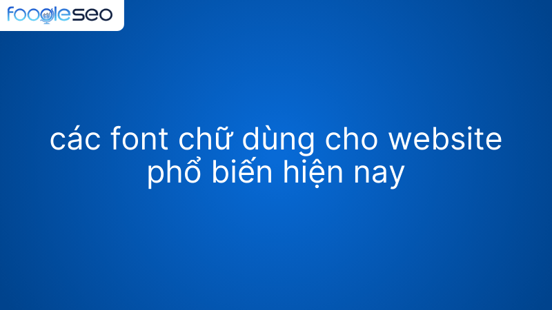 Font chữ Inter trong thiết kế web