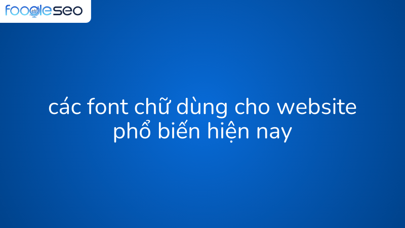 Font chữ Nunito trong thiết kế web