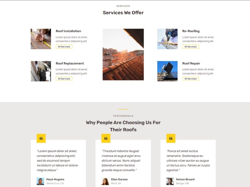 Foogleseo thiết kế website lợp mái nhà
