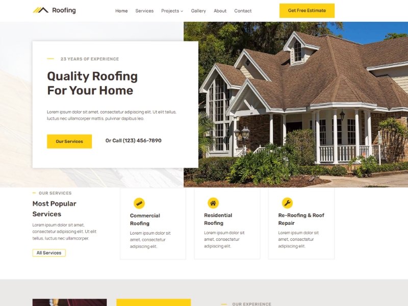 Foogleseo thiết kế website ngành xây dựng