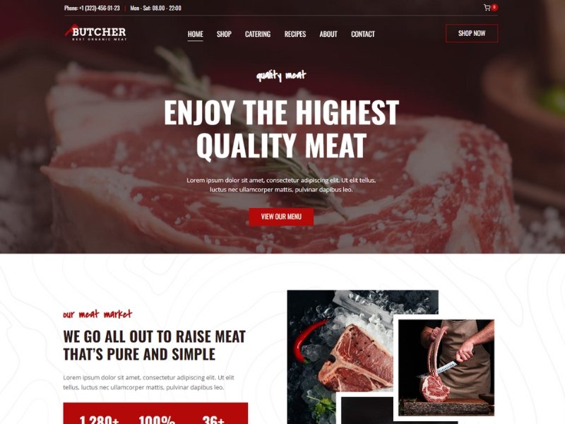 Foogleseo thiết kế website nhà hàng