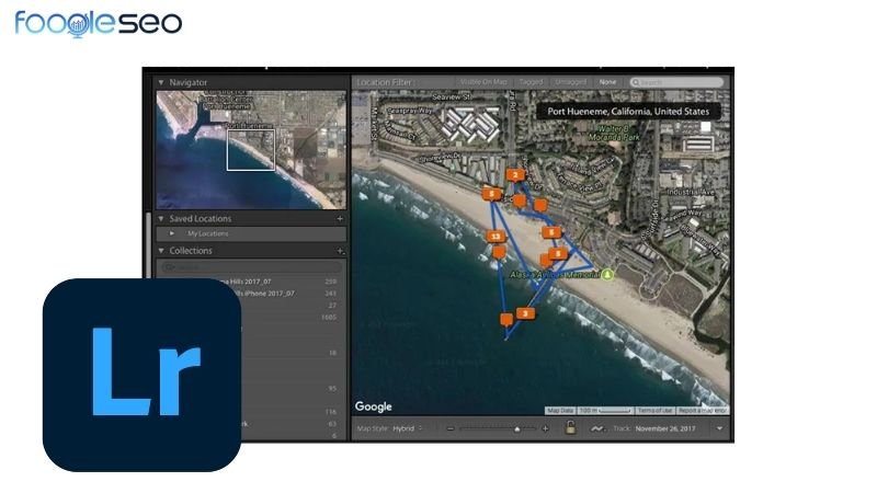 Geotag thủ công bằng phần mềm Adobe Lightroom chuyên nghiệp