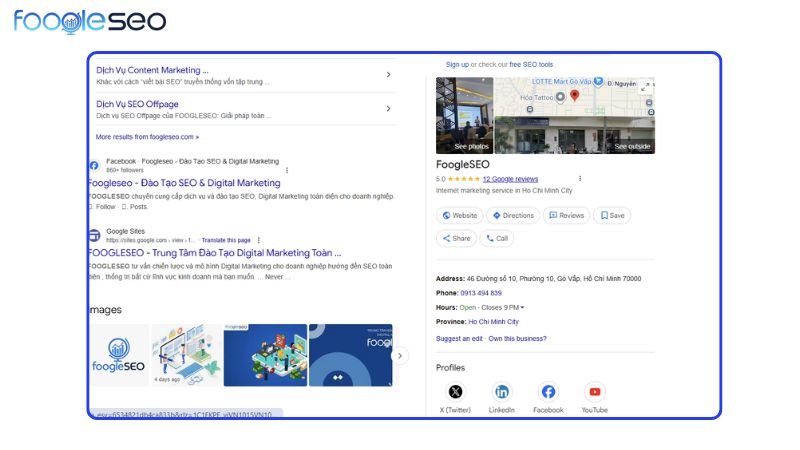 Geotag ảnh cho Google My Business