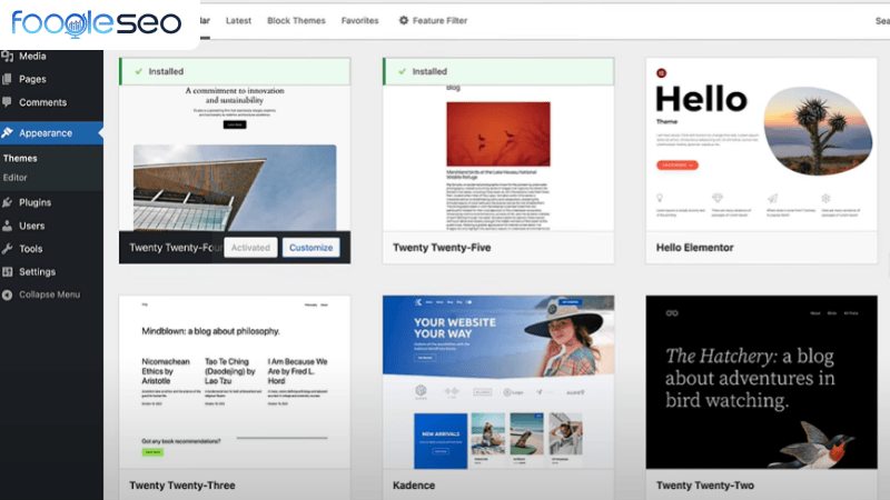 Khả năng tùy chỉnh theme và plugins