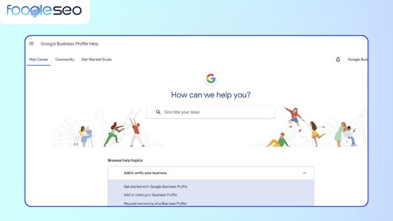 Liên hệ Google Support khi không thể tự xử lý