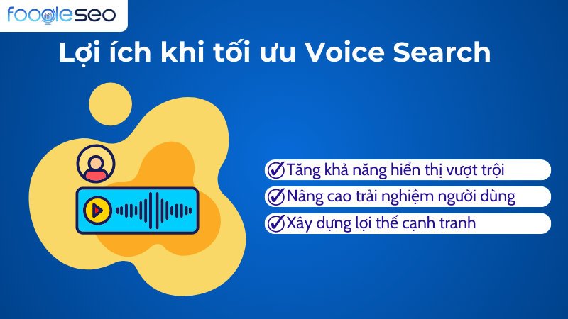 Lợi ích khi tối ưu voice search