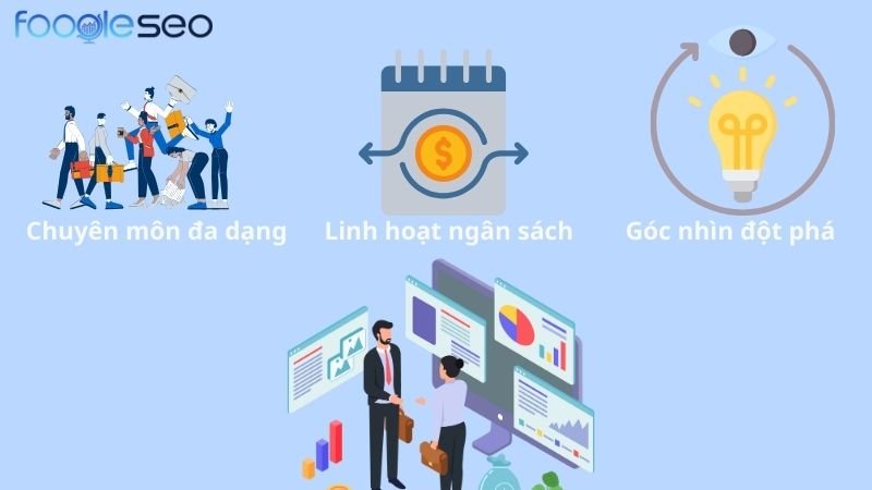 Lợi ích từ chuyên môn đa dạng và tính linh hoạt của Agency
