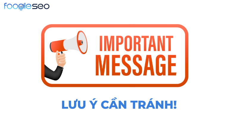 Sai lầm phổ biến khi thực hiện Keywords gap