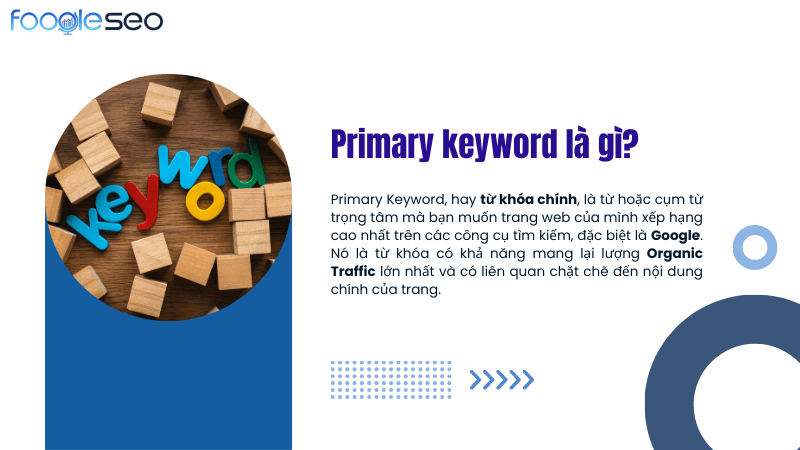 Primary keyword là gì trong SEO