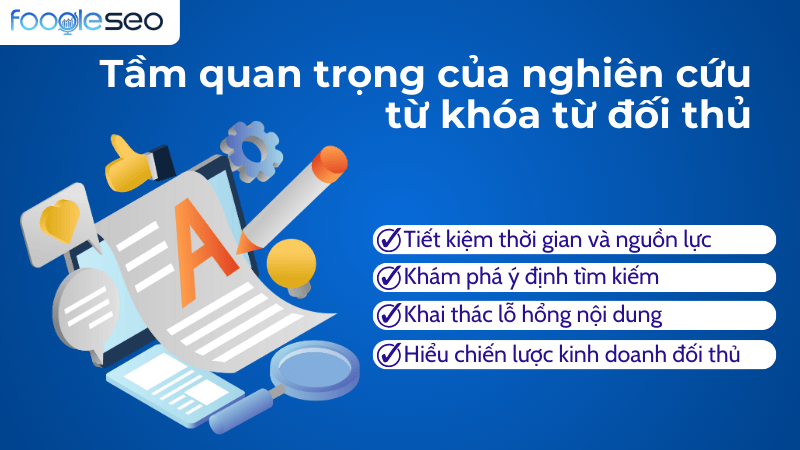Tầm quan trọng của nghiên cứu từ khóa đối thủ