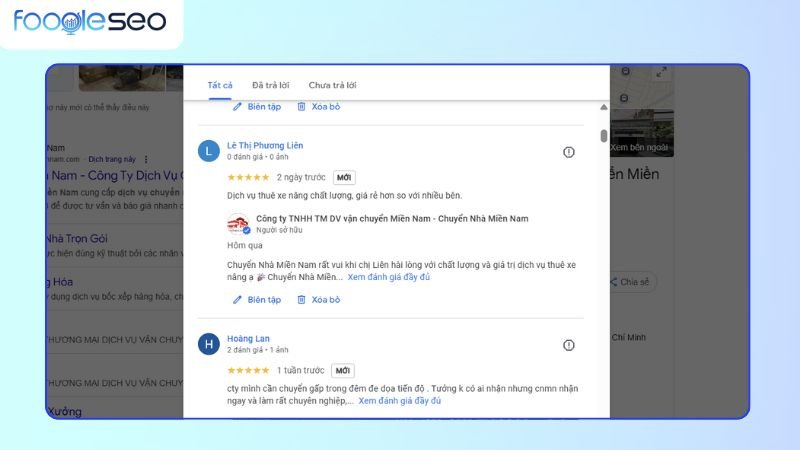 Tăng số lượng đánh giá tích cực để cải thiện uy tín