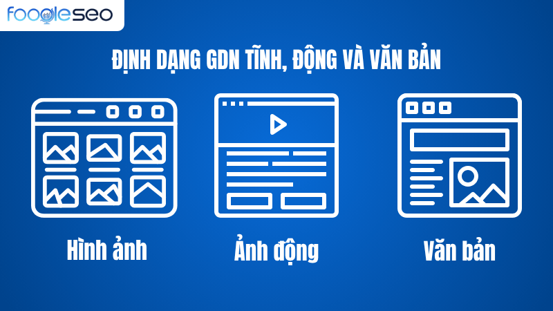 Định dạng GDN tĩnh, động và văn bản