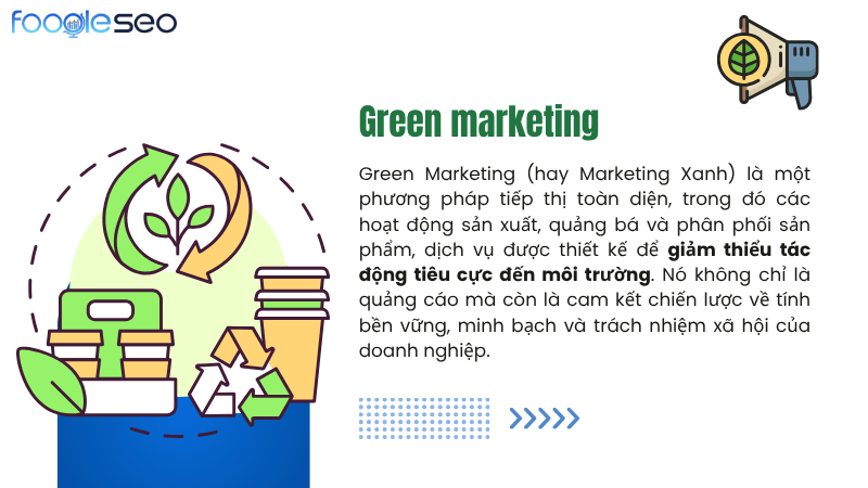 Định nghĩa green marketing là gì