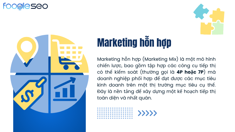 Định nghĩa marketing hỗn hợp là gì