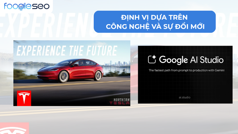 Định vị dựa trên công nghệ và sự đổi mới