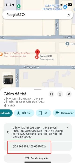 Hướng dẫn cách lấy kinh độ vĩ độ trên google map