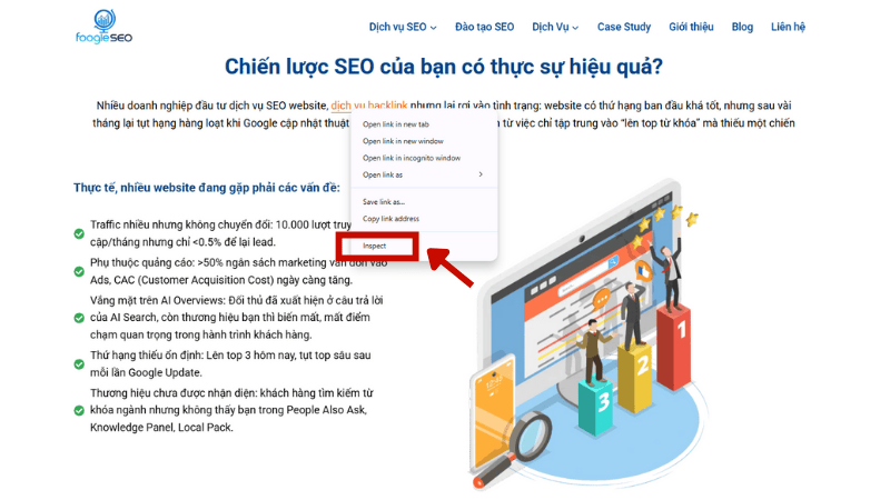 Kiểm tra thủ công backlink bằng mã nguồn HTML