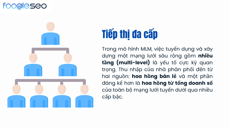 Mô hình Multi-Level Marketing (MLM - Tiếp thị đa cấp)