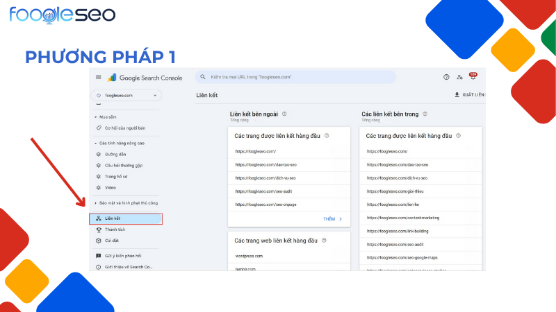Cách kiểm tra bằng Google Search Console