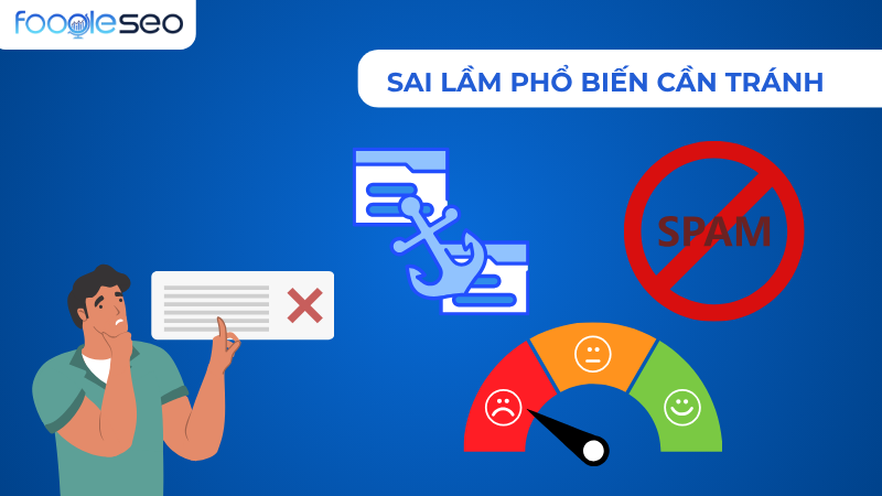 Sai lầm phổ biến cần tránh khi làm backlink gov