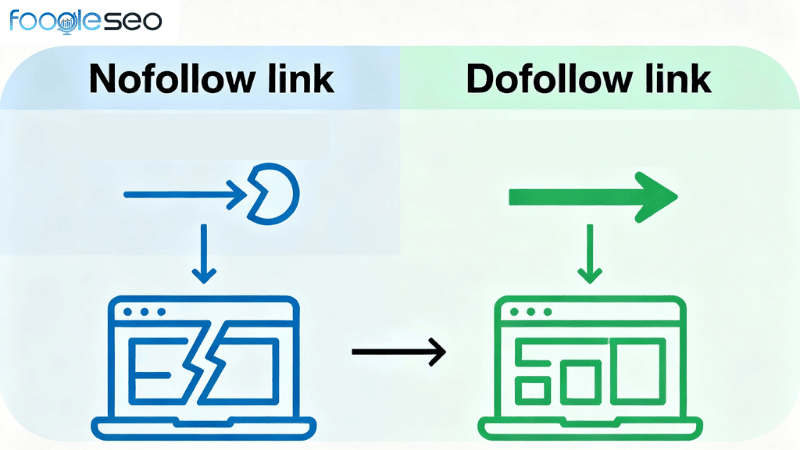 So sánh backlink dofollow vs nofollow