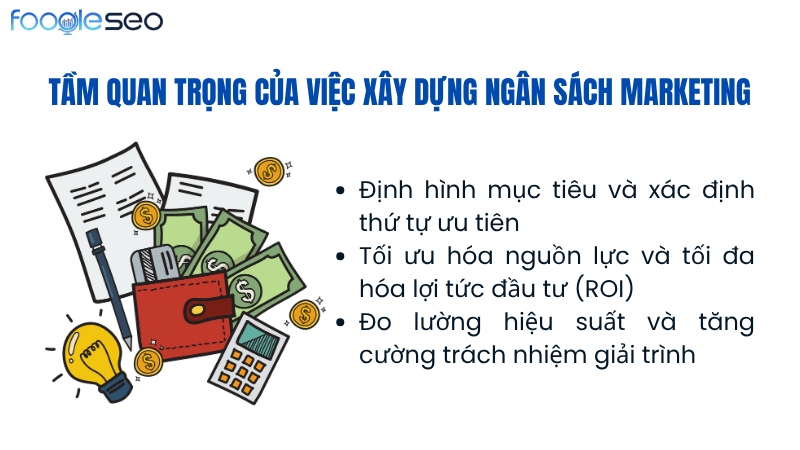 Tầm quan trọng của việc xây dựng ngân sách marketing