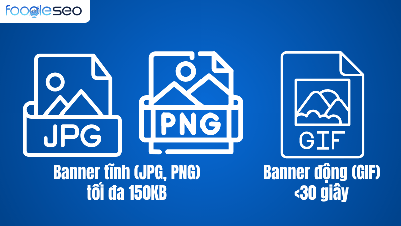 Tạo mẫu quảng cáo hiển thị theo đúng kích thước và quy định tiêu chuẩn