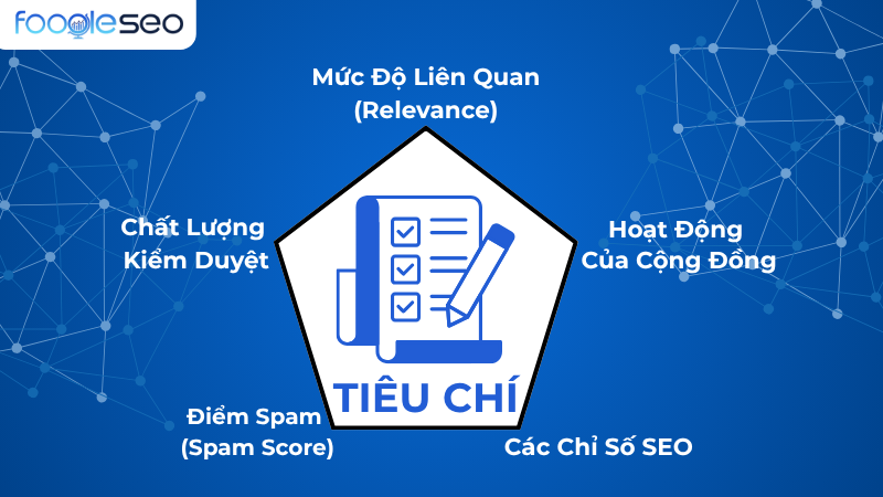 Tiêu chí chọn backlink forum