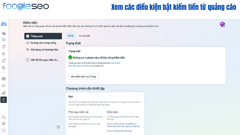 Xem xét kỹ lưỡng các điều khoản và chính sách kiếm tiền của Facebook