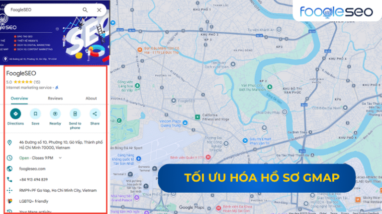 Tối ưu hóa hồ sơ Gmap chi tiết