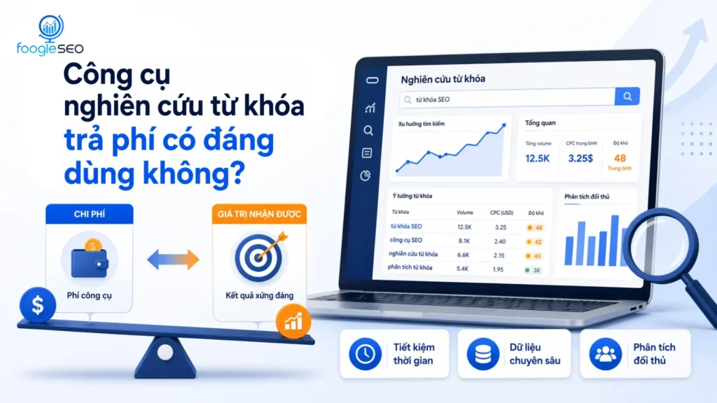 Công cụ nghiên cứu từ khóa trả phí có đáng không