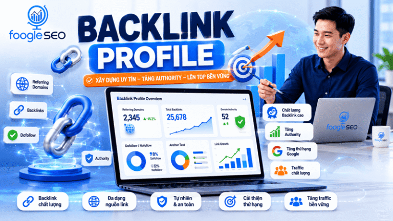 Tối ưu hồ sơ liên kết ngược giúp nâng cao thẩm quyền của trang web và cải thiện thứ hạng SEO trên Google