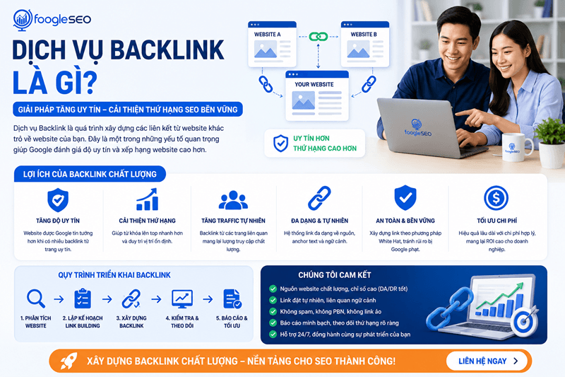 Hình mô tả dịch vụ xây dựng liên kết từ website khác trỏ về website chính nhằm tăng thứ hạng SEO.